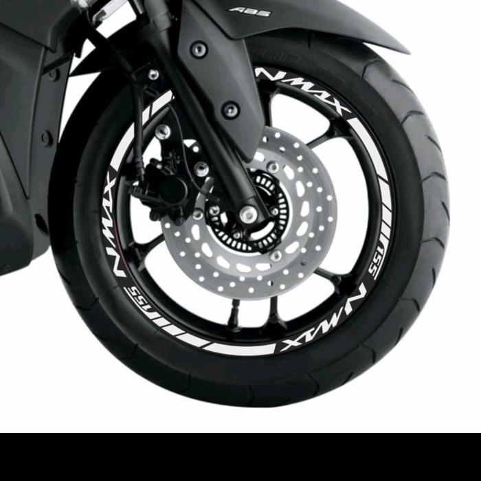 Sticker Lis Velg Nmax Putih