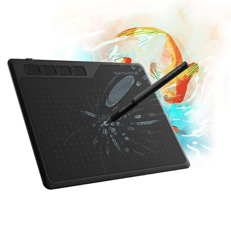 Gaomon S620 Graphics Tablet 6.5*4 Inch Small Drawing Digital Tablet For Osu Note-Taking Painting