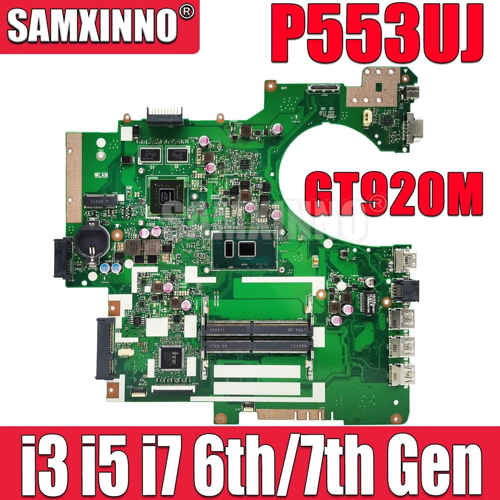 SAMXINNO P553UJ Mainboard For ASUS P553UA P2540UJ P2540UA P2530UJ P2540U PX553U PE553U Laptop Mother