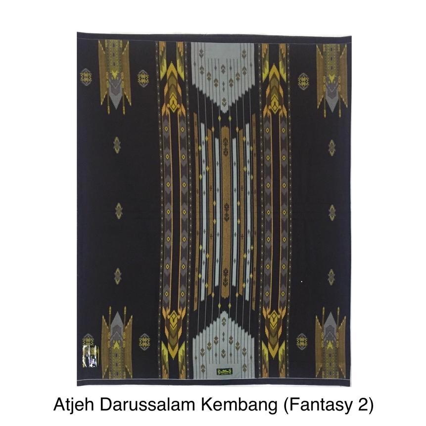1ysl- Sarung Tenun Atjeh Darussalam Kembang (Grosir)