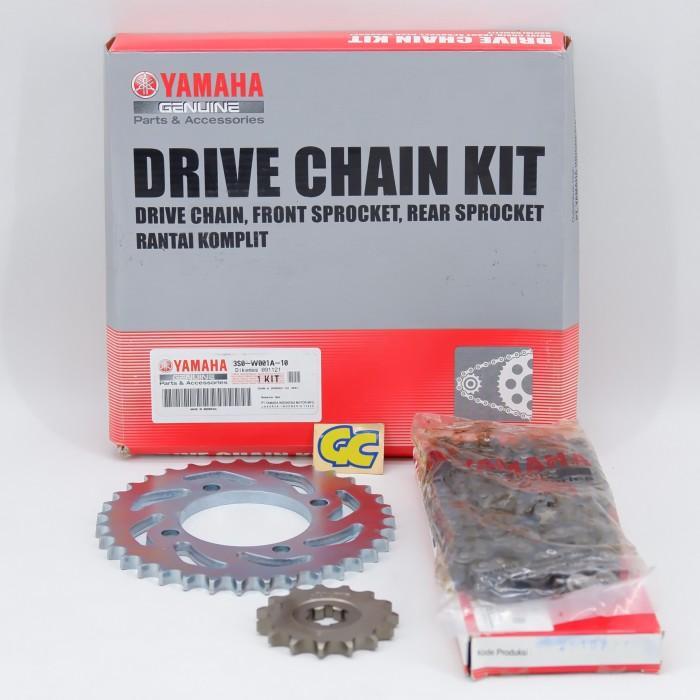 GEAR, GIR SET / GEARSET YAMAHA VEGA R NEW ORIGINAL