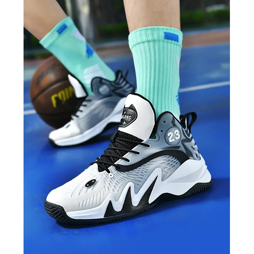 2025 New Autumn And Winter Swivel Buckle Sports Running Shoes, Couple Basketball Shoes Luminous