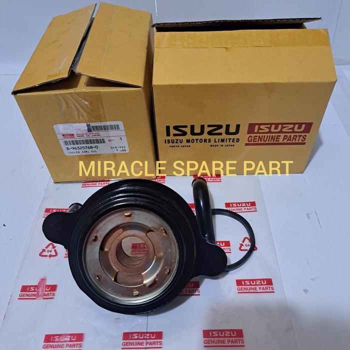 Oli Cooler Oil Cooler Isuzu Panther Lama Panther 2.3 C223 Quality Asli