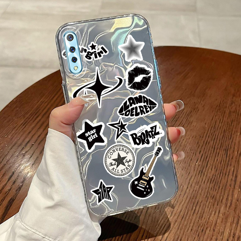 Casing Hp VIVO S1 VIVO S1 Pro Case Casing Pola Graffiti Kepribadian HP Kasing Kasus ponsel transpara