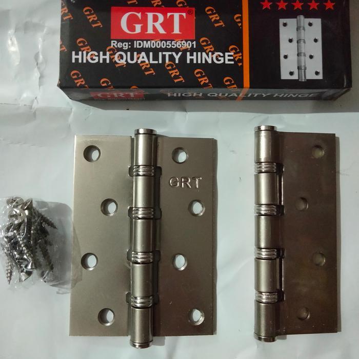Engsel pintu rumah 4 inch tebal harga per pasang