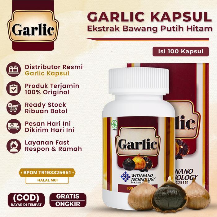 Obat Pembengkakan Limpa, Bengkak, Pembesaran Limpa, Garlic Kapsul 100