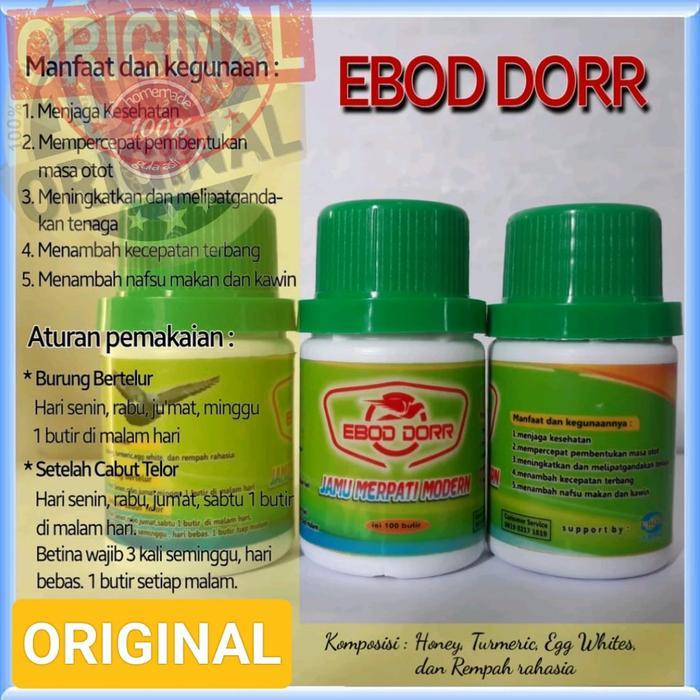 JAMU MERPATI EBOD DORR KESEHATAN BURUNG MERPATI PEMBENTUKAN OTOT CEPAT