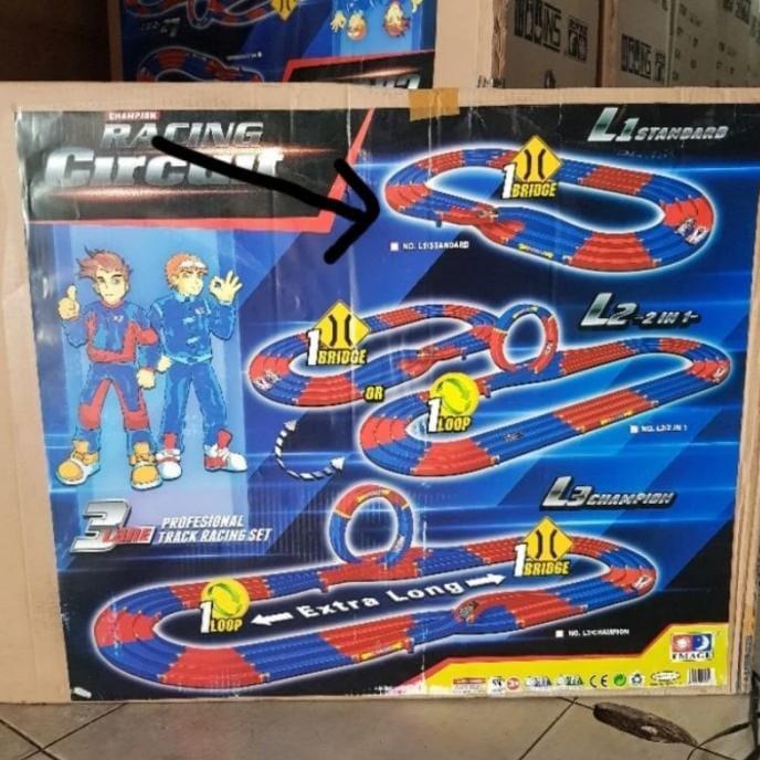 TRACK TAMIYA 3 JALUR IMAGE / TREK IMAGE 3 JALUR [ IC, STANDARD L1 ]