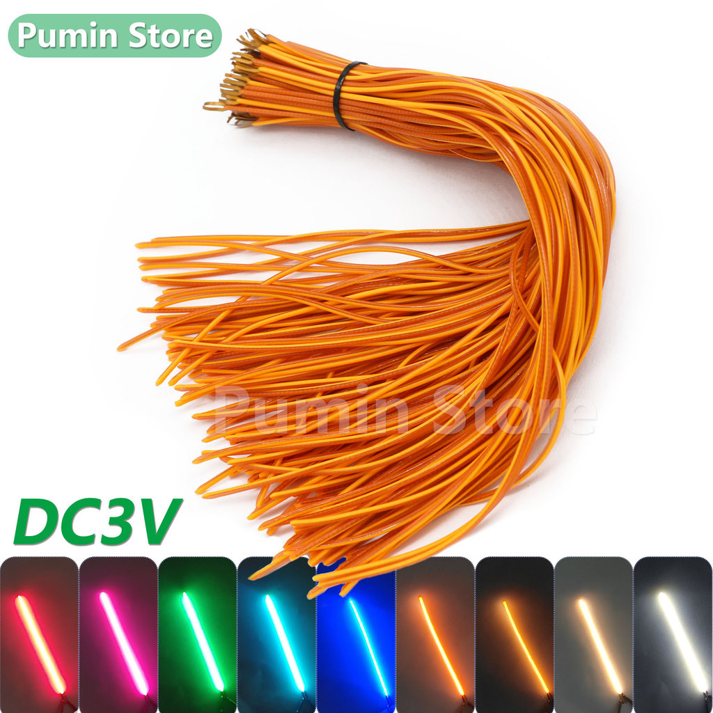 Led Filament Diodes Flexible Filament 3V 25/65/80/110/128/190/255/300/352mm Edison Bulb LED Lighting