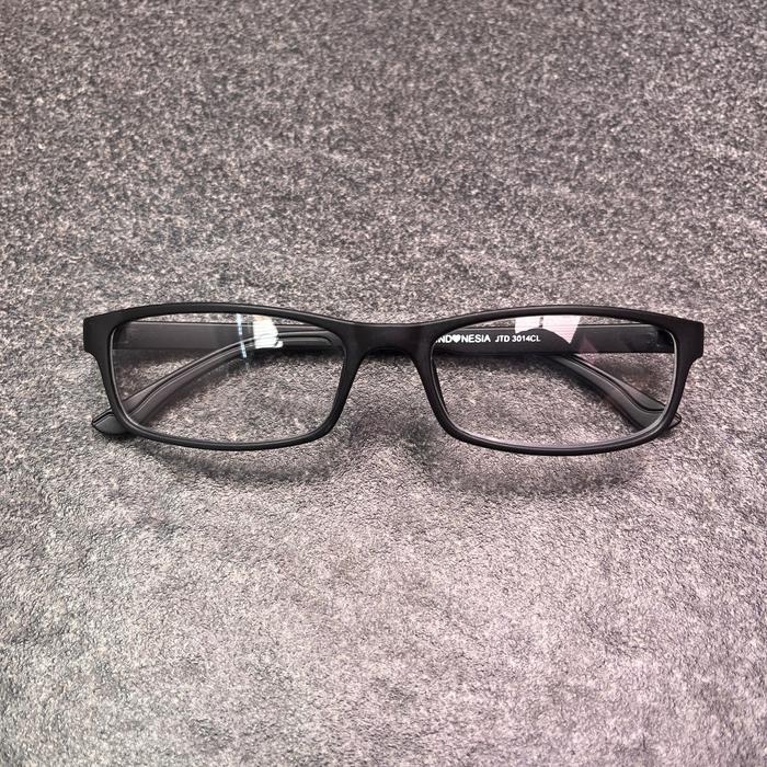 l419- Kacamata Lensa Normal Gaya Pria Dan Wanita Full Set Box Lap - Jtd3014Cl