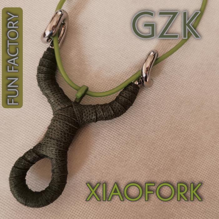 Original Ketapel Tube Stainless - Gzk Xiaofork Kode 94