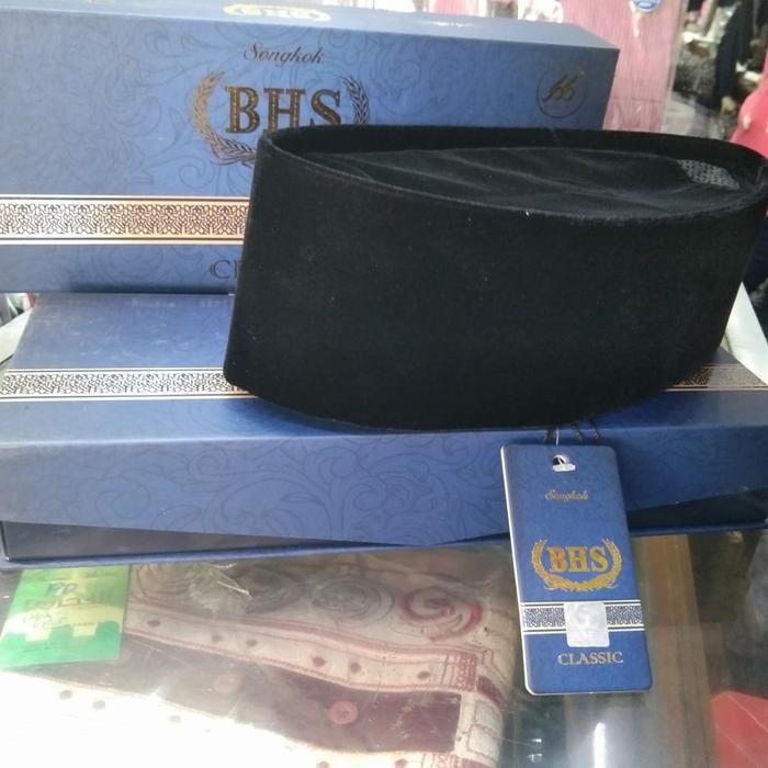 Peci Songkok BHS Hitam Original