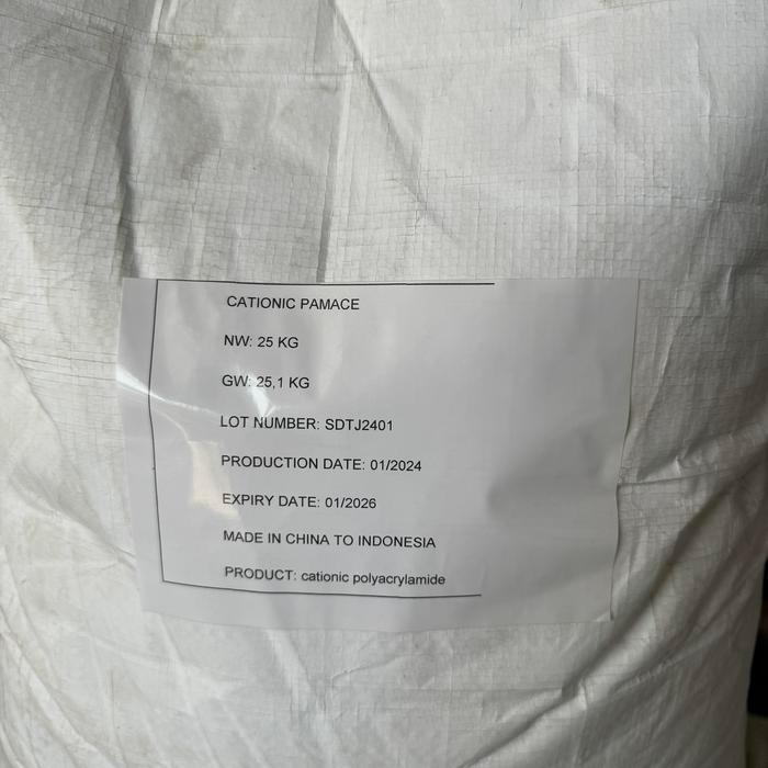 Polimer Kationik - Cationic Polymer - Polimer Cationic - Flokulan Cationic - 25 Kg
