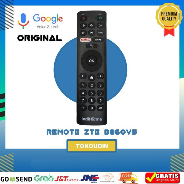 New Remote Stb ZTE B860H V5 Original google voice assistant
