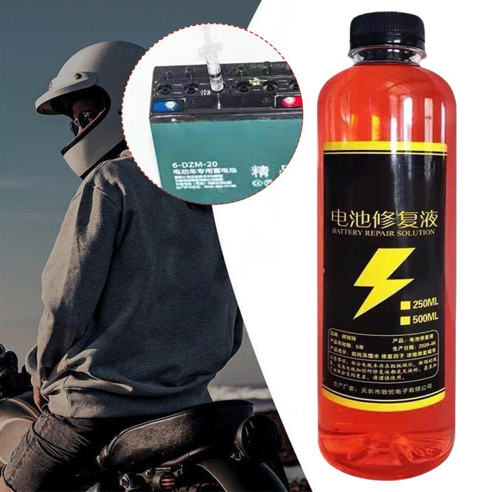500Ml Car Battery Repair Liquid Solution Battery Acid Solution For Battery Renewal Acid Battery