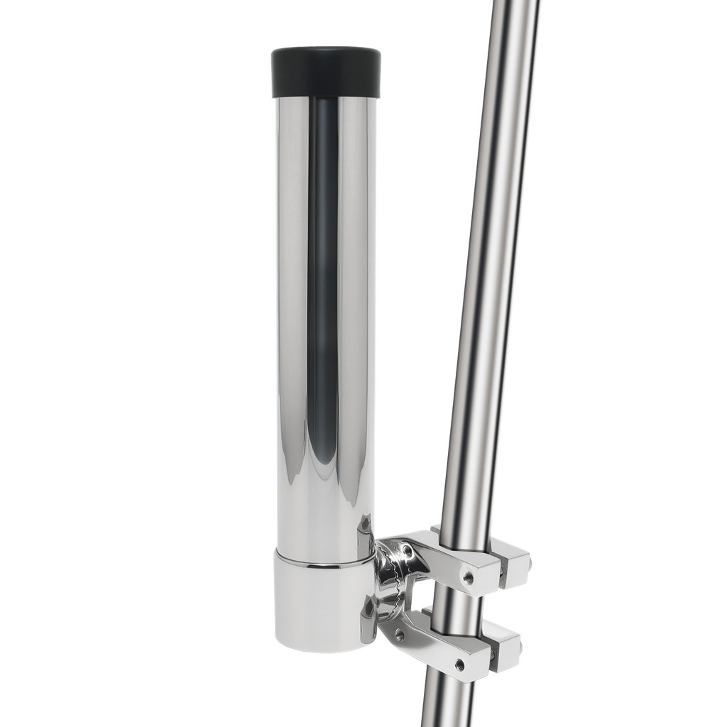 Marine Boat Fishing Rod Holder Stainless Steel Fishing Clamp-On Rod Pod Holder For Marine Boat