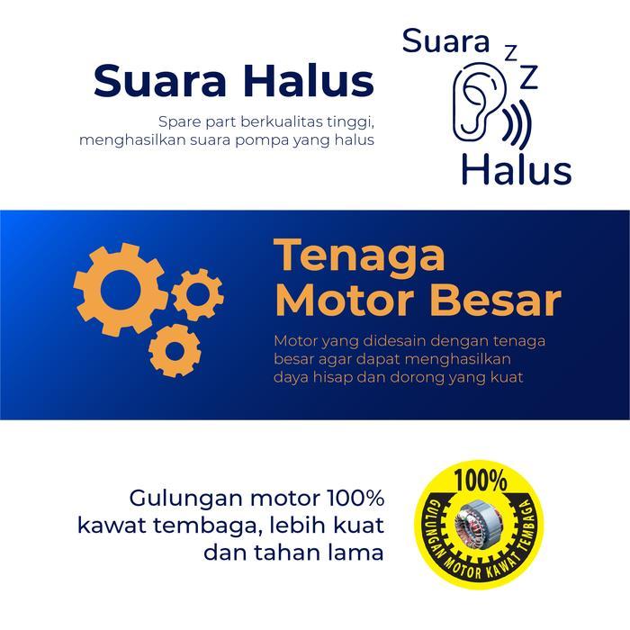 whss- Shimizu Jet 100 Bit Mesin Pompa Air - Untuk Sumur Kedalaman 11 Meter