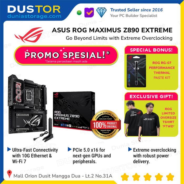 Intel ROG MAXIMUS Z890 EXTREME Motherboard Gaming E-ATX DDR5