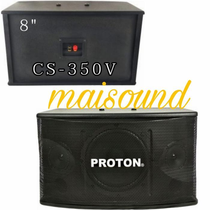 SPEAKER PASIF 8 INCH PROTON CS 350V SEPASANG PROTO CS350V CS 350 V