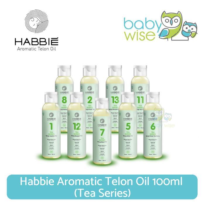 BEST SELLER Habbie Aromatic Telon Oil 100ml (Tea Series)