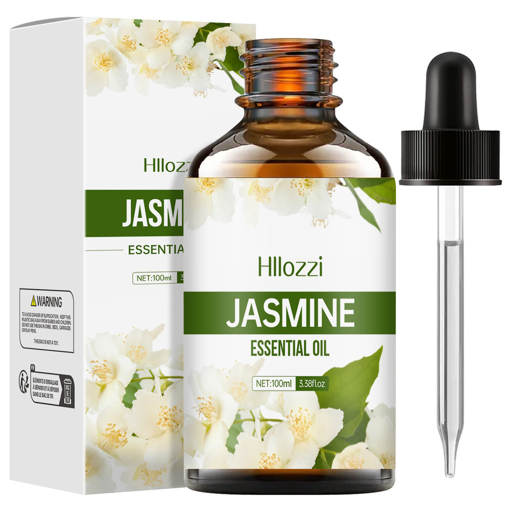 Jasmine Essential Oil For Body Massage, Aromatherapy Diffuser, Facial Skin Care, Spa, Long-Lasting