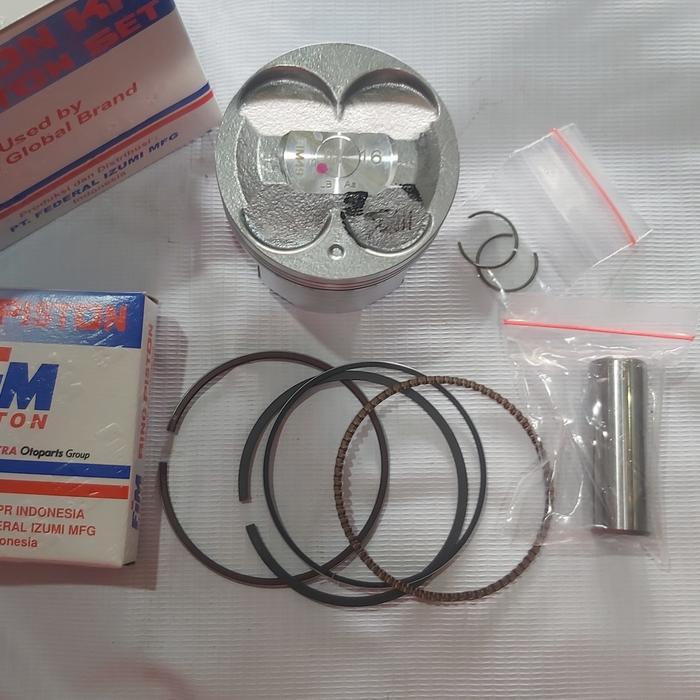 Piston Fim Suzuki Satria Fu150 Fu 150 Os Std 62 62.5 63 63.5 64 Plus Ring Seher Set