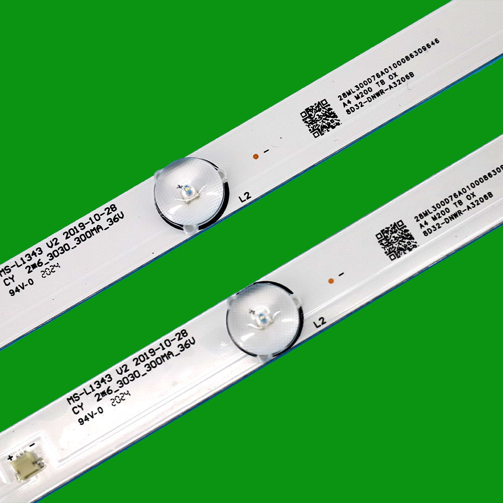 TVs LED Backlight Strips MS-L1343 V1 V2 8D32-DNWR-A3206B 32" LED TV Bars CY 2*6_3030_300MA_36V Bands