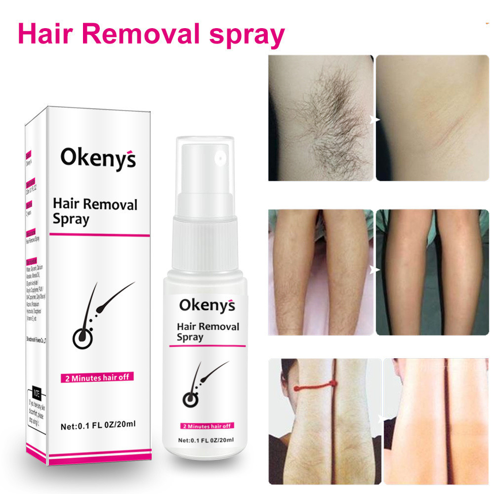 2 Minutes Fast Hair Removal Spray Painless Hair Growth Inhibitor Leg Arm Armpit Permanent Depilatory