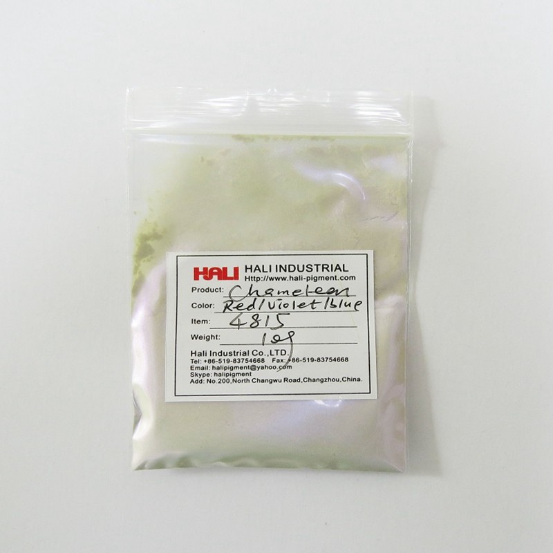 Quality chameleon powder chameleon effect pigment color chrome pearl pigment 1lot=10gram 4815 red/vi