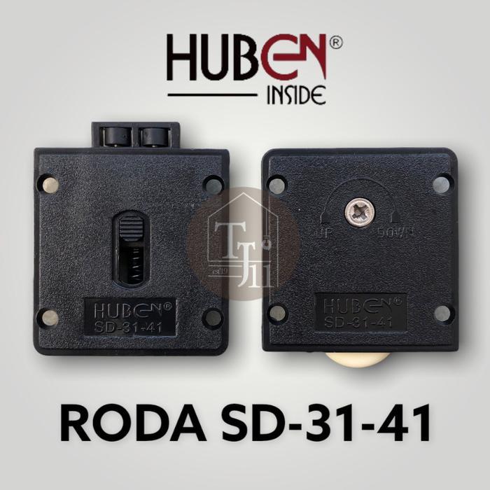 Roda Pintu Sliding/Roda Rel Aluminium SD-02 U&M/Roda SD-31-41 HUBEN