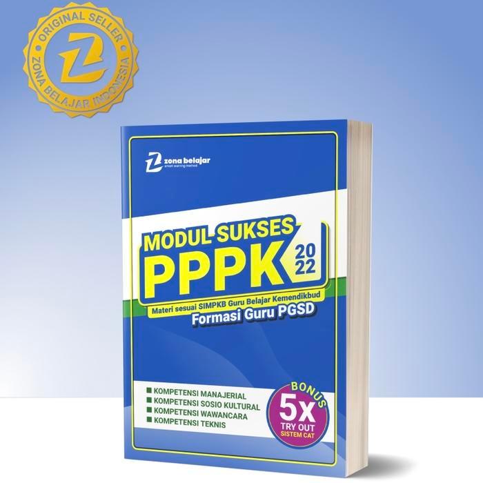 Modul Sukses PPPK 2022 Formasi Guru SD/PGSD (Free 5x TO CAT)