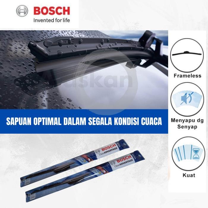 BOSCH WIPER HONDA CITY HATCHBACK FRAMELESS 26" & 14"