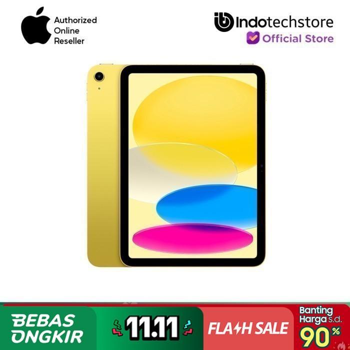 1e77- Apple Ipad 10 2022 10,9 Inci 256Gb 64Gb Garansi Apple