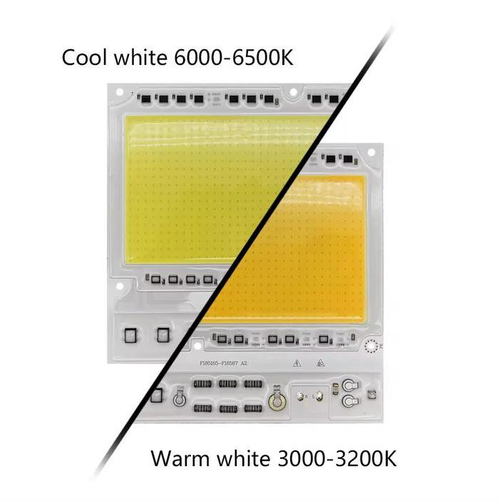 LAMPU LED COB 100W 220V LED L LANGSUNG COLOK LISTRIK 100WATT
