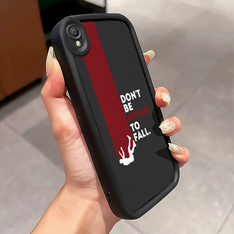 Casing Hp Untuk OPPO A37 A37F Case teks Motivasi pribadi Kesing Compatible Kasing cewek Cesing Silik