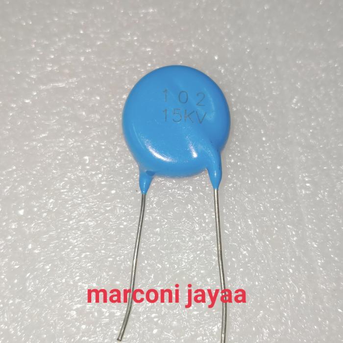 KAPASITOR KERAMIK 102 15KV 18MMX7MM