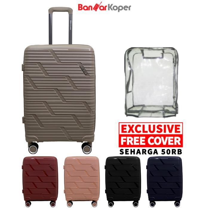 SALE Tas Koper Polo Classic 98016 Koper 24 Inch Hardcase Anti Pecah