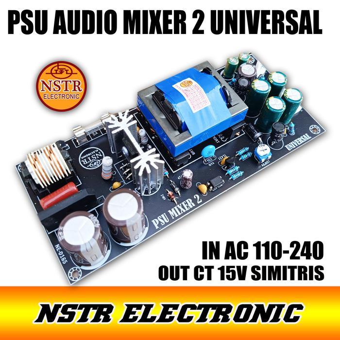 Promo power suply mixer multi chennel 15A