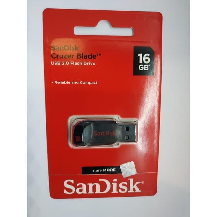 mpq3- Flashdisk Sandisk Cruser Blade 16Gb Usb 2.0 Cz50 Usb 16Gb Sandisk