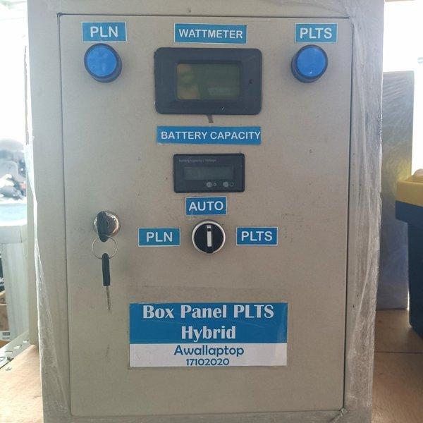 paket lengkap panel PLTS panel surya solar cell inverter SCC ATS