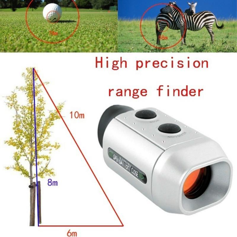 1Pc Electronic Digital 7 18 Rangefinder Golf Hunting Laser Range Finder Single Cylinder Range Finder