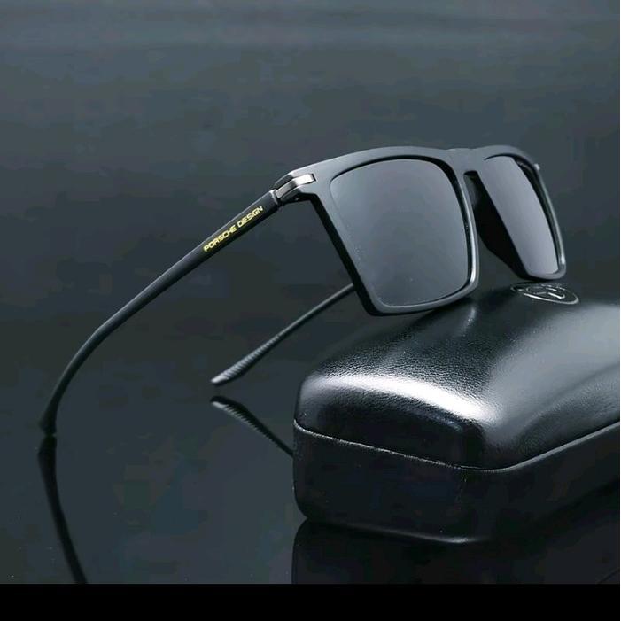 New Kacamata Hitam 1801 Unisex Fullset Eyewear