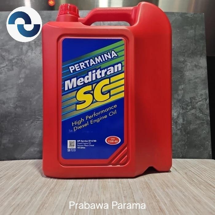 Oli Pertamina Meditran SC Diesel 15w-40 10 Liter