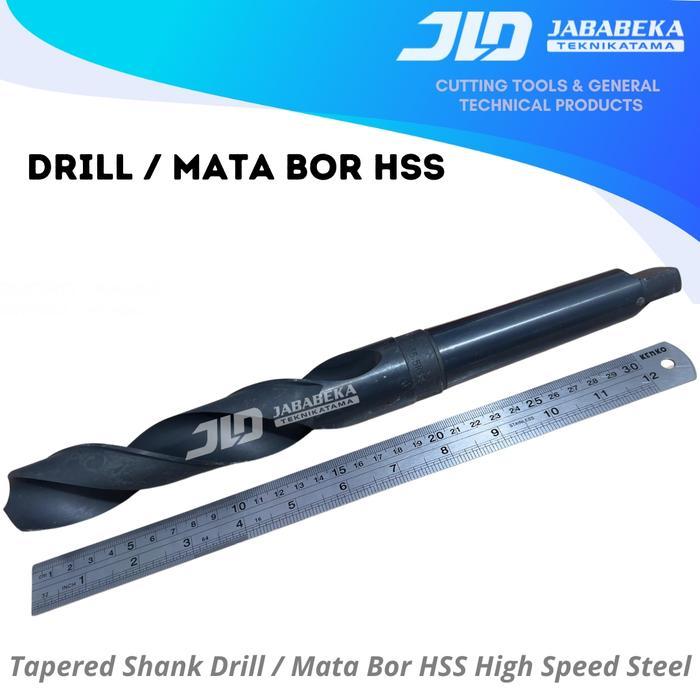 kks Mata Bor 35.5mm Mata Bor Cones 35.5 mm Taper Shank Drill / Mata Bor 35.5 mm HSS High Speed Steel