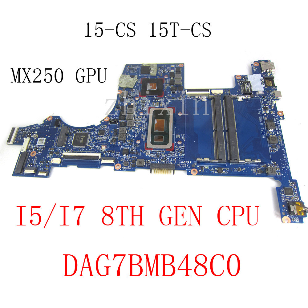 L50258-601 L50259-601 DAG7BMB48C0 mainboard For HP Pavilion 15-CS 15T-CS Laptop Motherboard With I5/