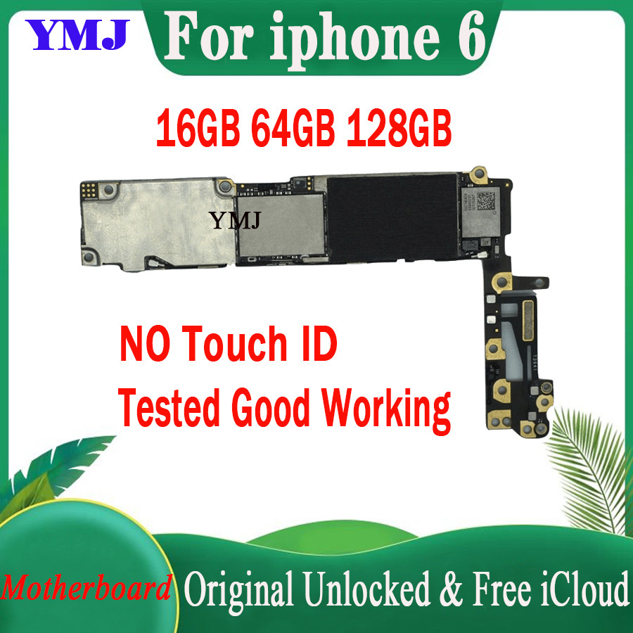 Free iCloud For iphone 6 Plus 6S Plus 7 Plus 8 Plus Motherboard Without Touch ID 100% Original Unloc