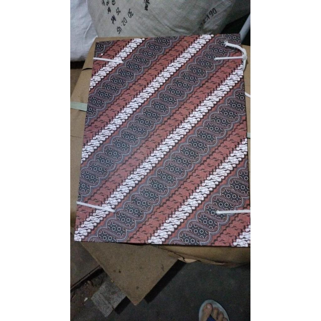 Map Batik Tali Portepel Tebal Bagus / Map Dokumen / Document File