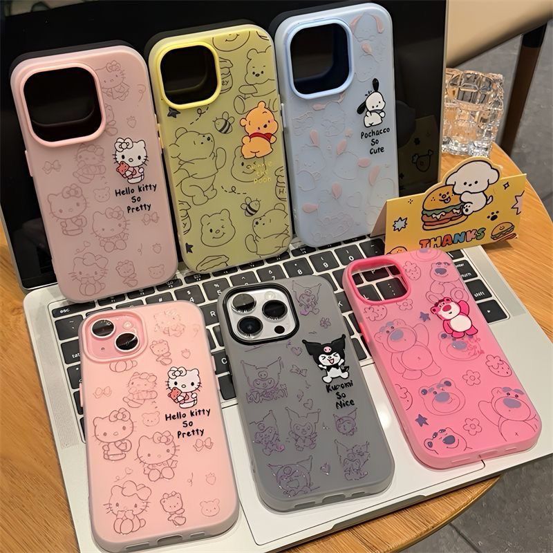 Fancy Jeli Kitty Terbaru Case Hp Realme Note 70 C75 60X C75X C71 Note 60 Fashion Seni Case Gd2H1
