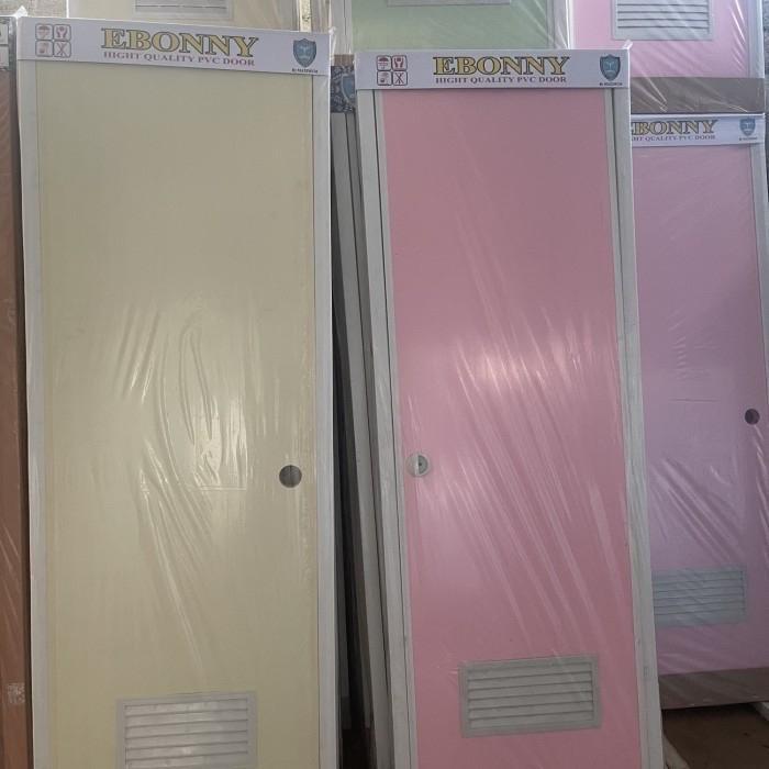 Pintu pvc polos kamar mandi