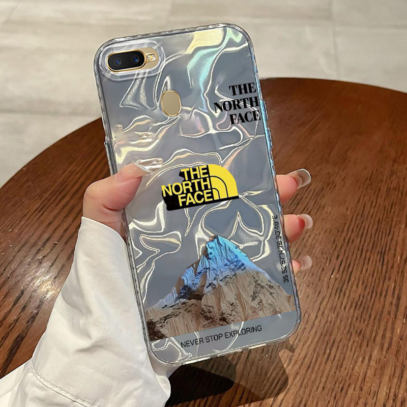 Casing Hp Untuk OPPO A7 OPPO A5s OPPO A12 OPPO A12S A11k Case Casing pola Gunung Tinggi Cesing HP Si